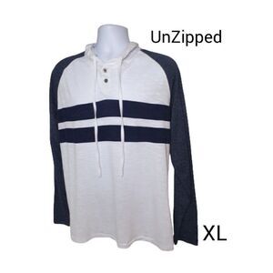Men's Hoodie XL Lightweight Pullover Long Sleeve Loose Fit Top XL NWOT